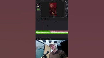 Монтирую по звуковой волне  #davinci #resolve #davinciresolve #видеомонтаж  #монтаж  #звук
