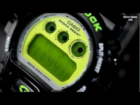 CASIO G-SHOCK Crazy Colors DW-6900CS-1JF クレイジーカラーズ - YouTube