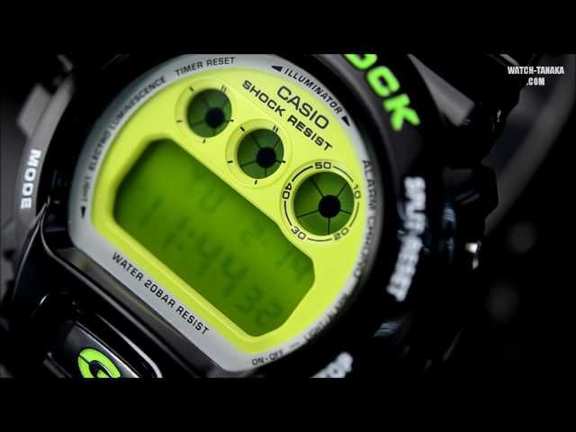 CASIO G-SHOCK Crazy Colors DW-6900CS-1JF クレイジーカラーズ - YouTube