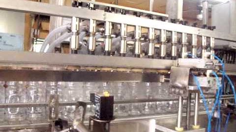 12 head automatic overflow filling machine