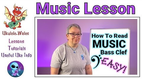 How To Read Music - Bass Clef - Basic Music Theory