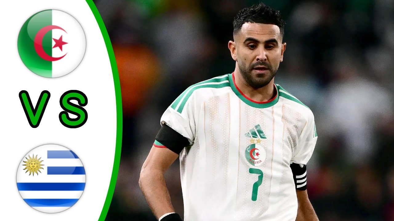ملخص مباراة الجزائر والاوروغواي