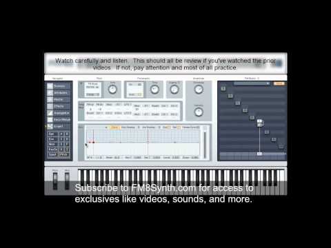 FM8Synth - Intermediate - Pitch Envelope Lead