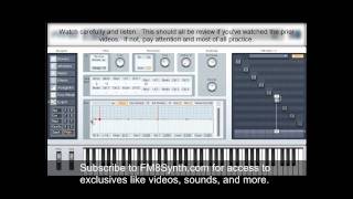 FM8Synth - Intermediate - Pitch Envelope Lead