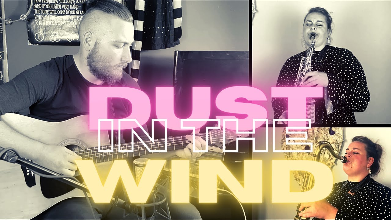 DUST IN THE WIND (Kansas) Saxophone & Acoustic Guitar COVER Brother