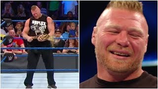 WWE Smackdown 2019 Brock Lesnar Returns and attack Kofi Kingston
