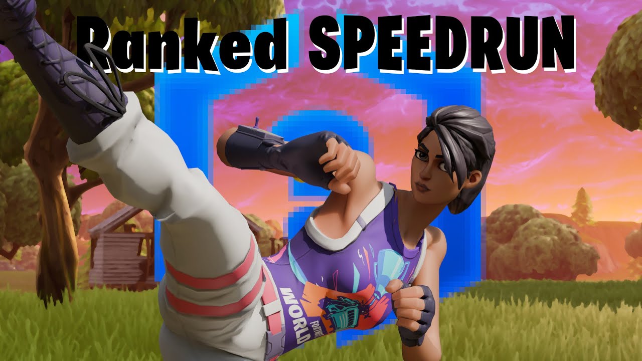 Fortnite Ranked Speedrun - Fast Completion! (I'M DONE)