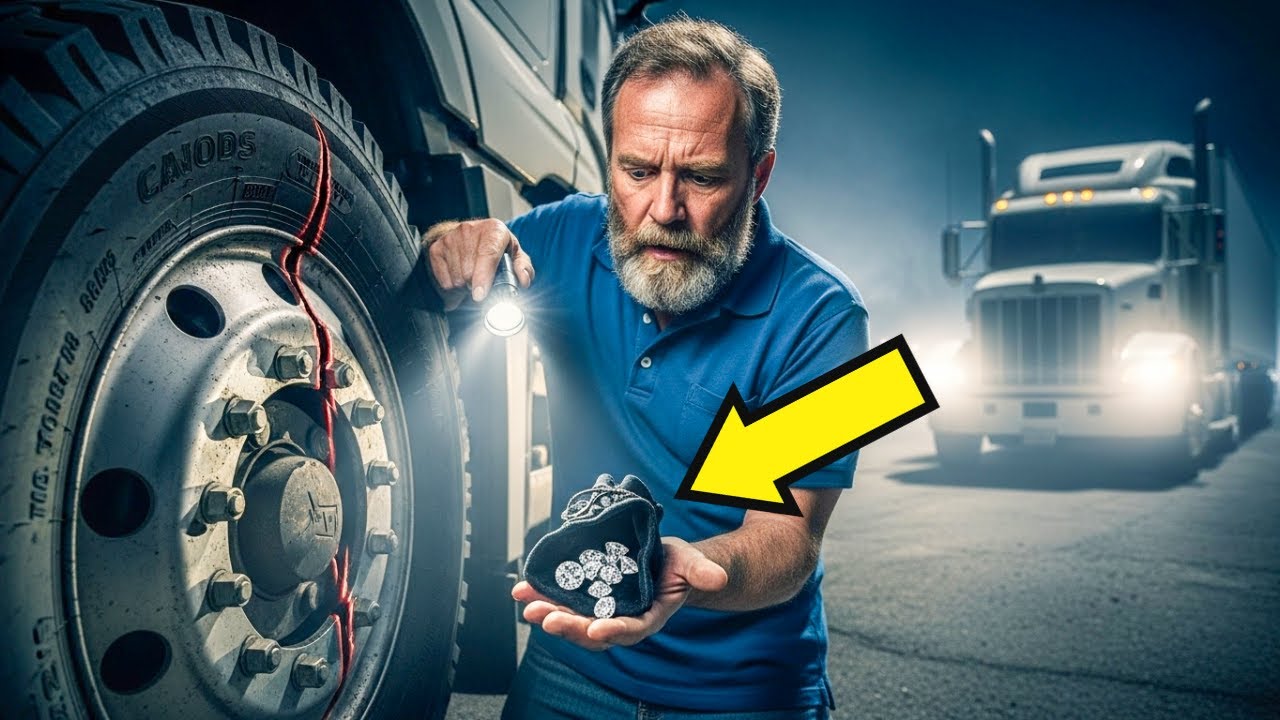 Vozač Platio 20 Dolara za Staru Gumu — Unutra Našao Dijamante Vrijedne 3 Milijuna Dolara