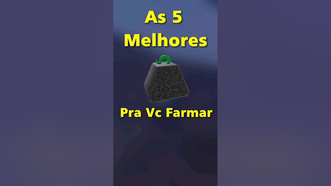 As Melhores Frutas Para Farm No Blox Fruits #shorts 