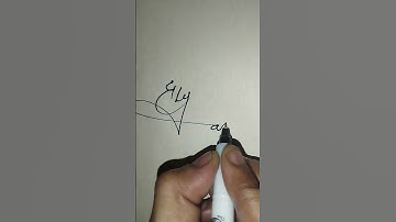 ELIYAS Signature Style #Shorts #signaturestyles #signature #writingskills #viralshorts #Trending