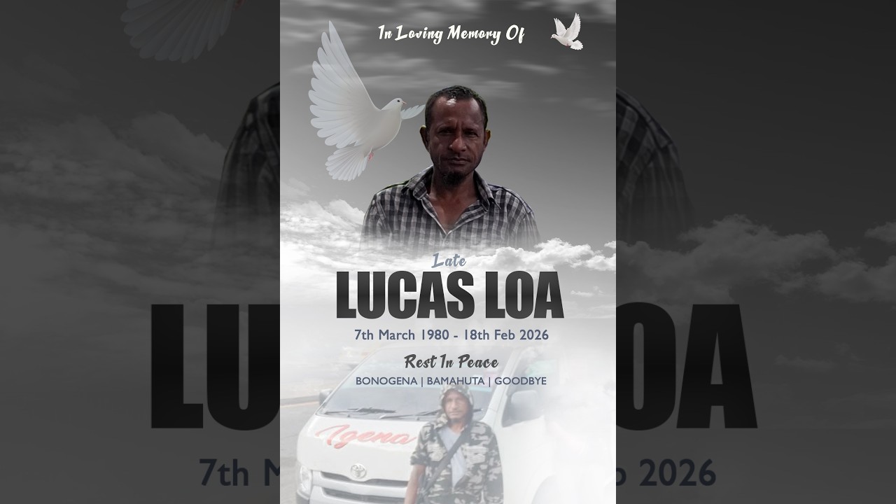 Burial trip of the Late Lucas Loa to Matairuka village