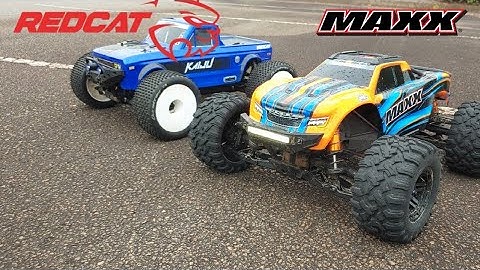 Traxxas Maxx vs Redcat Kaiju Part 1 -  Speed Test