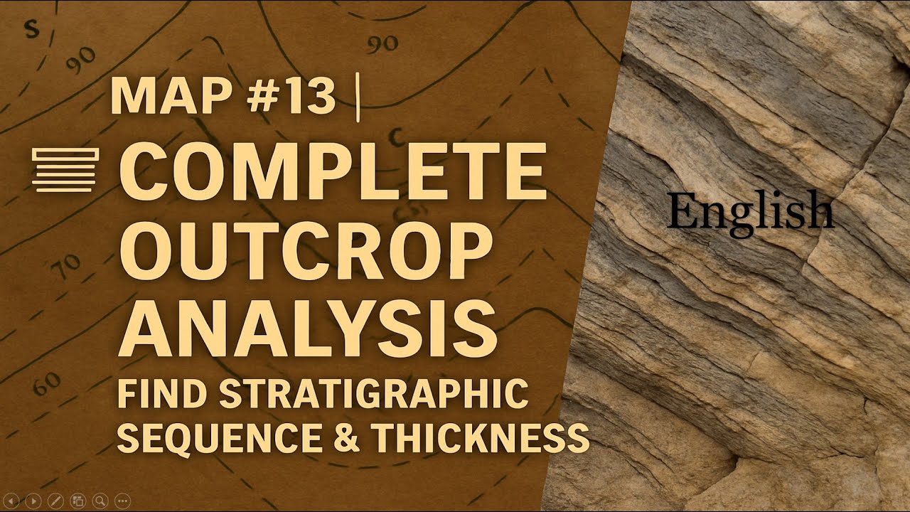 Geological Tutorial Complete Geological Mapping Tutorial: Find Stratigraphic Sequence ...