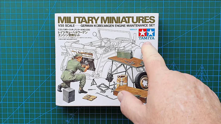 Tamiya 1/35 German Kubelwagen Maintenance Set - Kit Review