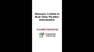 Making weather information available in all languages - Mausam app and website | screenshot 2
