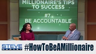 Famous Millionaire's Tips #7 Be Accountable || STEVE HARVEY Profile