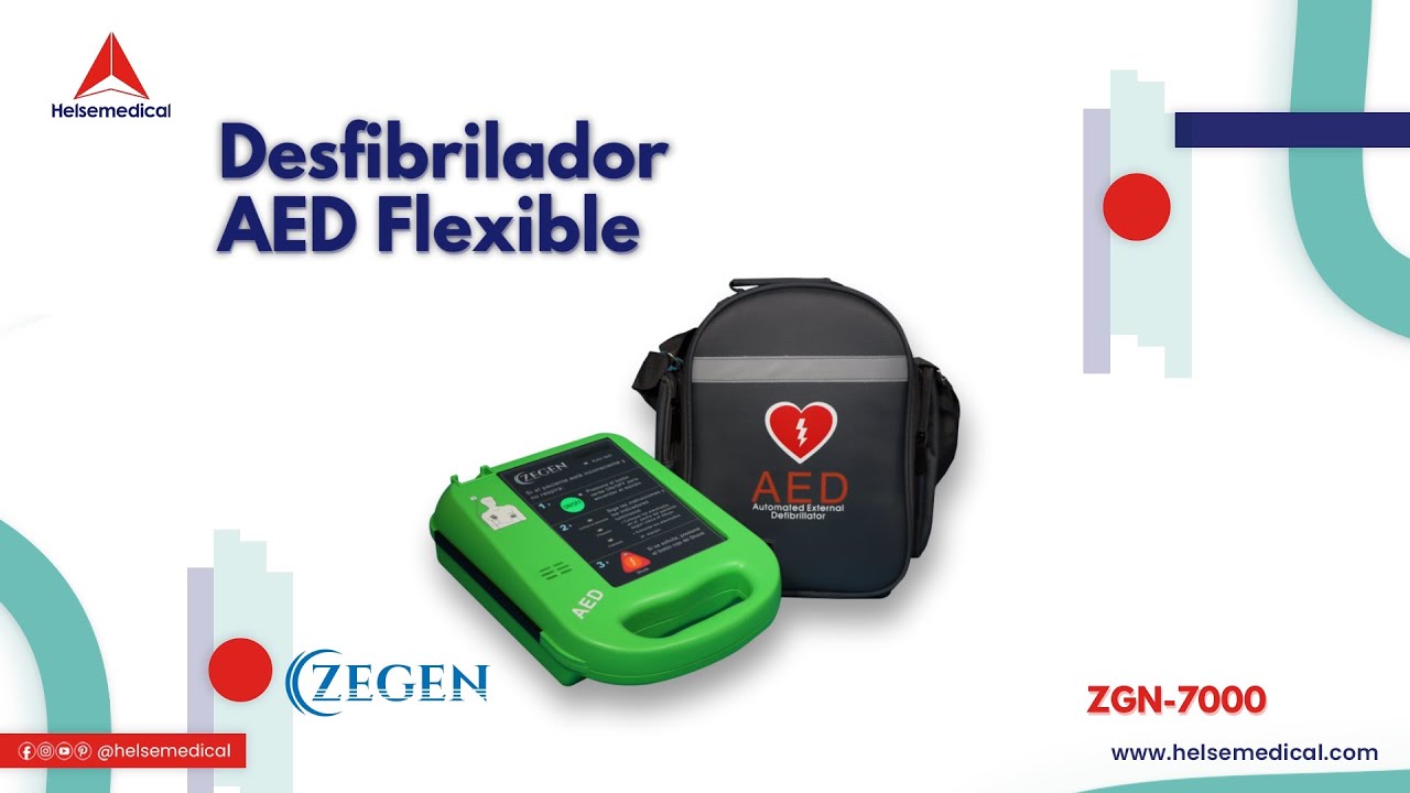Desfibrilador AED - ZGN-AED7000 | Helsemedical