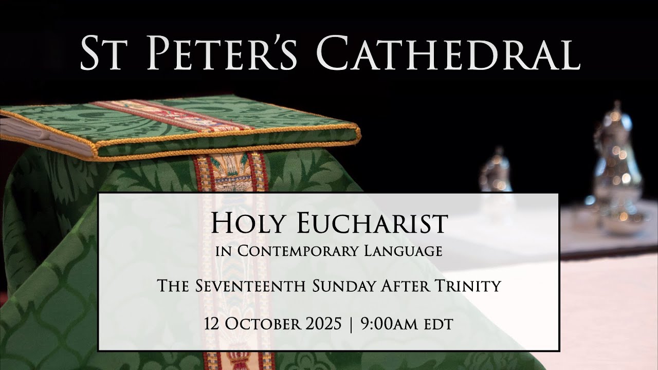 Holy Eucharist in Contemporary Language | 12 October 2025, 9:00a - YouTube