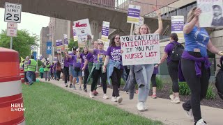 Meriter nurses strike for better working conditions and pay | Here & Now