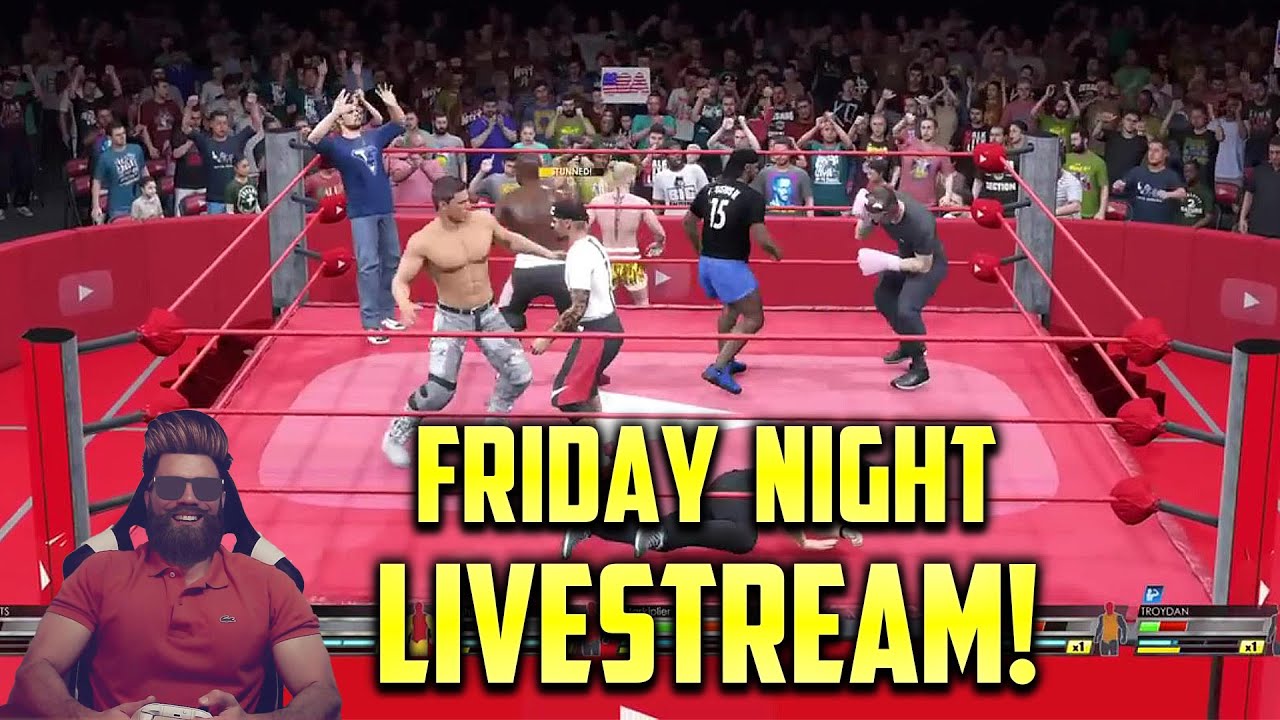 Training For The Champions Rumble Live!!! & Facing Viewers Live In WWE