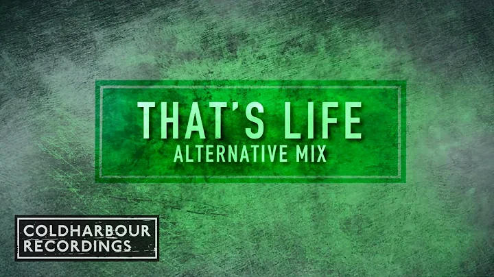 Glynn Alan - That's Life | Alternative Mix