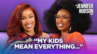 Cardi B Reveals The Truth About Her Kids Wealth And Staying Grounded On the Jennifer Hudson Show