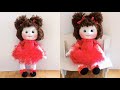 ÇORAPTAN OYUNCAK TÜTÜLÜ KIZ BEBEK NASIL YAPILIR-KENDİN YAP-HOW TO MAKE A SOCKS DOLL -DO İT YOUR SELF