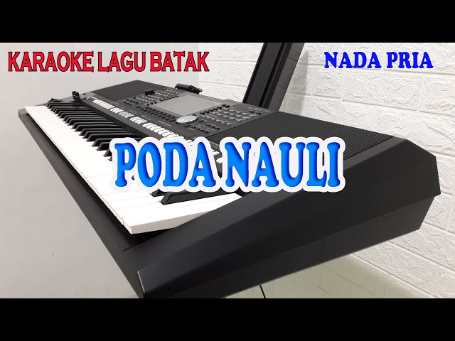 PODA NAULI [KARAOKE] NADA PRIA C=DO class=