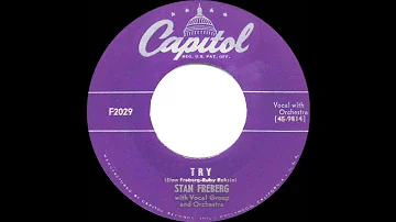 1952 HITS ARCHIVE: Try (Cry) - Stan Freberg