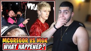 Conor McGregor MTV VMA Fight With MGK [REACTION!!]