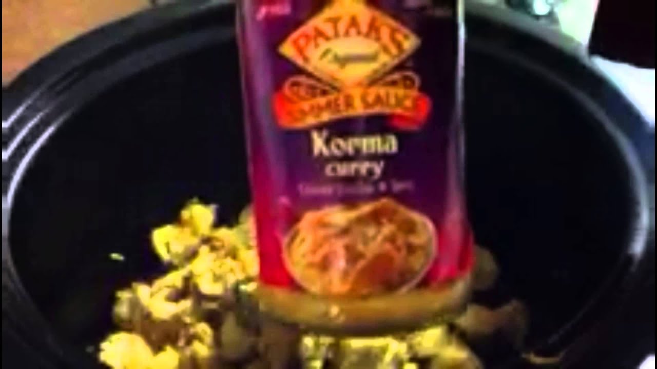 HOW TO MAKE INDIAN FOOD KORMA CURRY WITH CHICKEN - YouTube