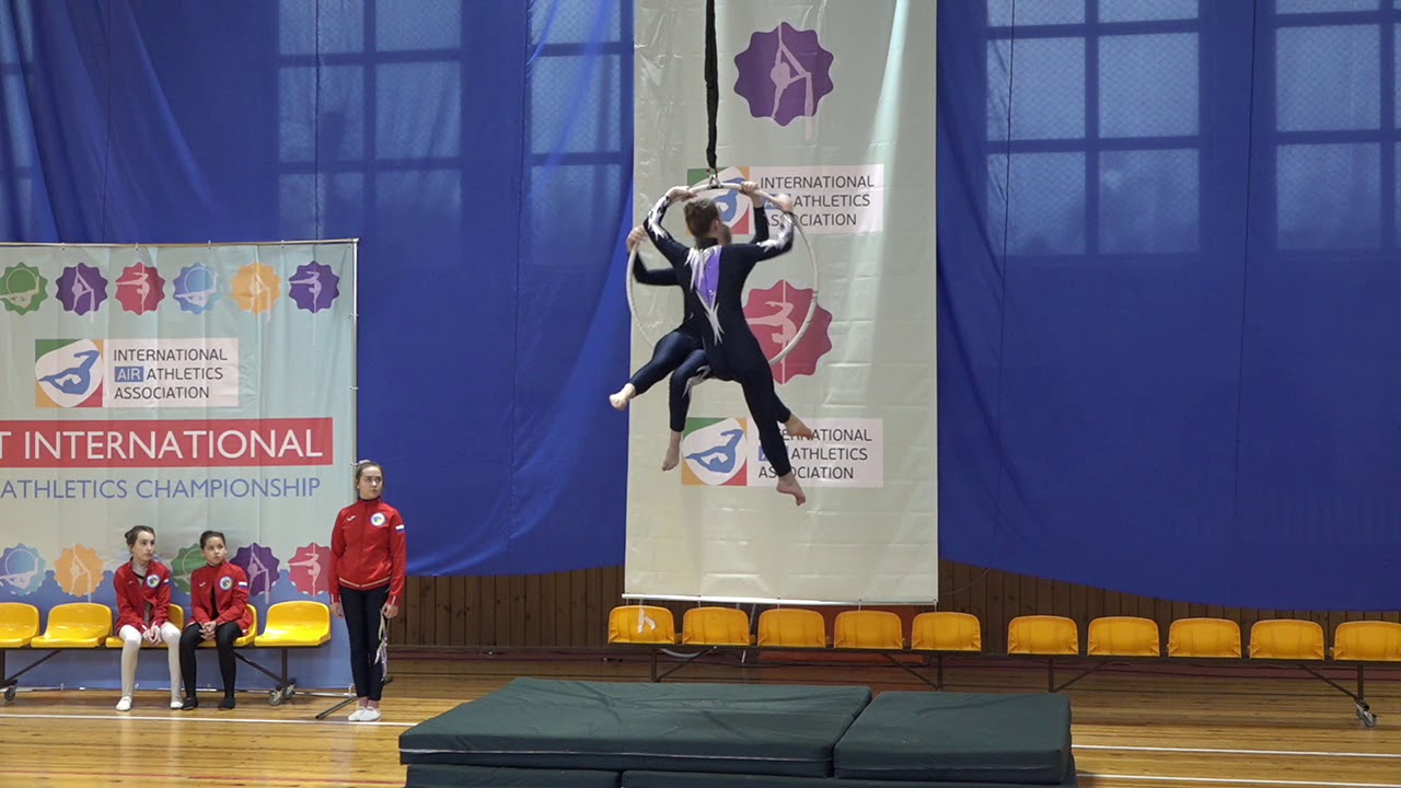 Nasyrova Daria / Prokopova Uliana, Aerial hoop,  Duet Children 10-13