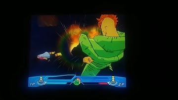 Dragonball  Z Budokai 3 Android 16 Hell Flash on Videl Perfect Ryona