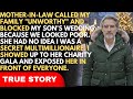 My Son's Mother-in-Law Called Us "Unworthy" - She Didn't Know I Was a Secret Multimillionaire.