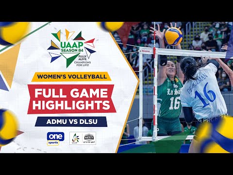 Video DLSU vs. Ateneo highlights | UAAP Season 84 Women's... - youtube