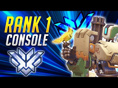 The RANK 1 Console Overwatch Player! (Season 24)