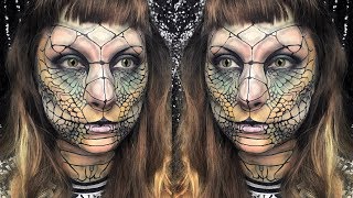 Snake/Serpent Halloween Makeup Tutorial