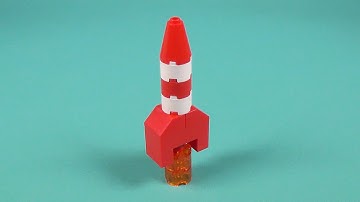 Lego Space Rocket Building Instructions (Easy Build) - Lego Classic 10693 "How To"