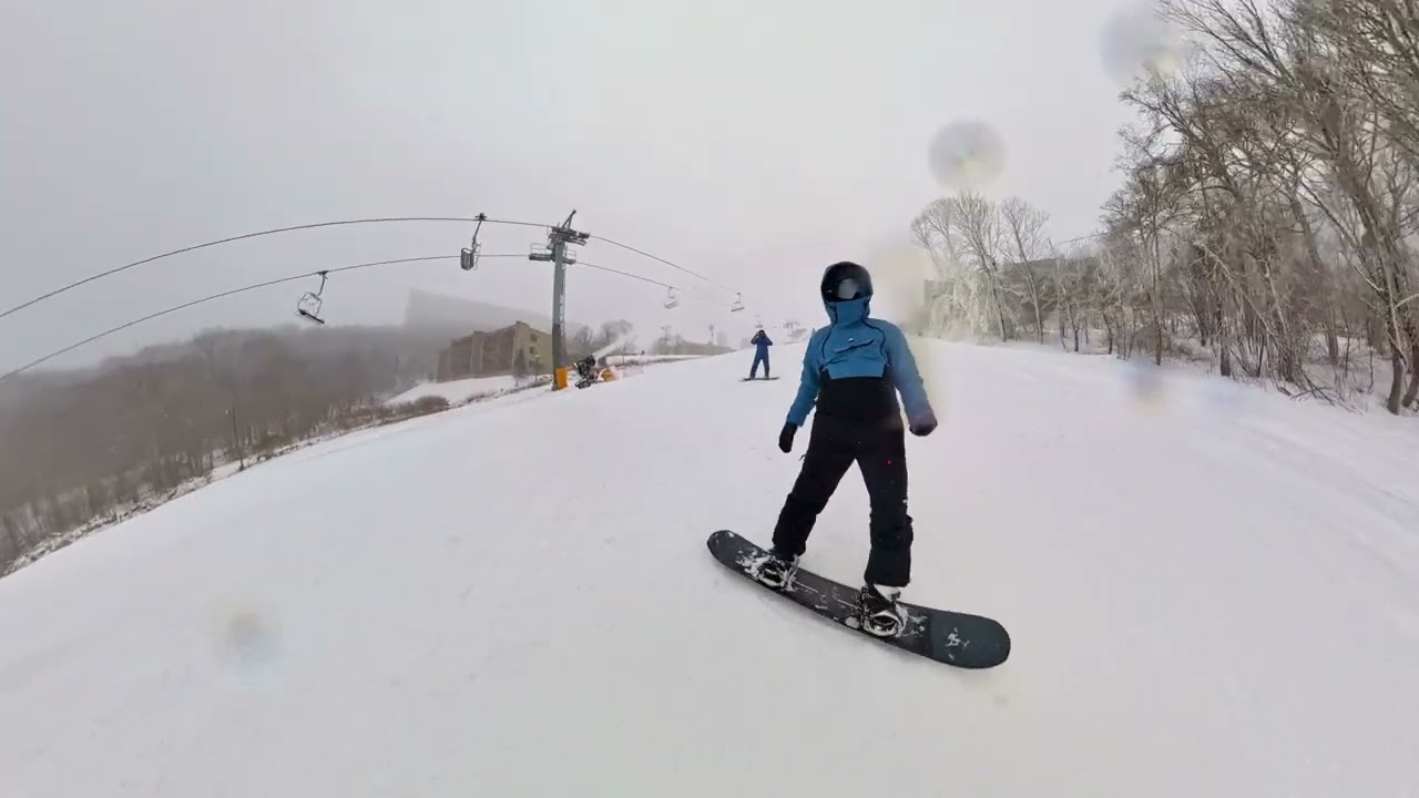 Sugar mountain ski resort North Carolina 2025 Insta360 X4