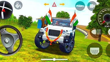 Dollar (Song) Modified Mahindra Thar ||Indian Car Simulator 3D || Android Gameplay #gaming part 175