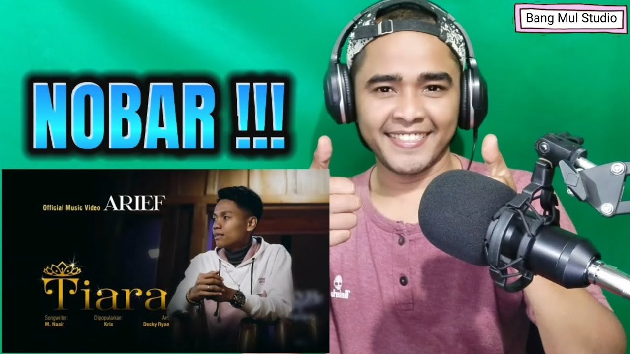 ARIEF - TIARA (OFFICIAL MUSIK VIDIO) dipopilerkan oleh kris | Reaction ...