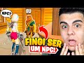 FINGI SER UM NPC NA NOVA TEMPORADA 5 DO FORTNITE! ‹ ElDengoso ›