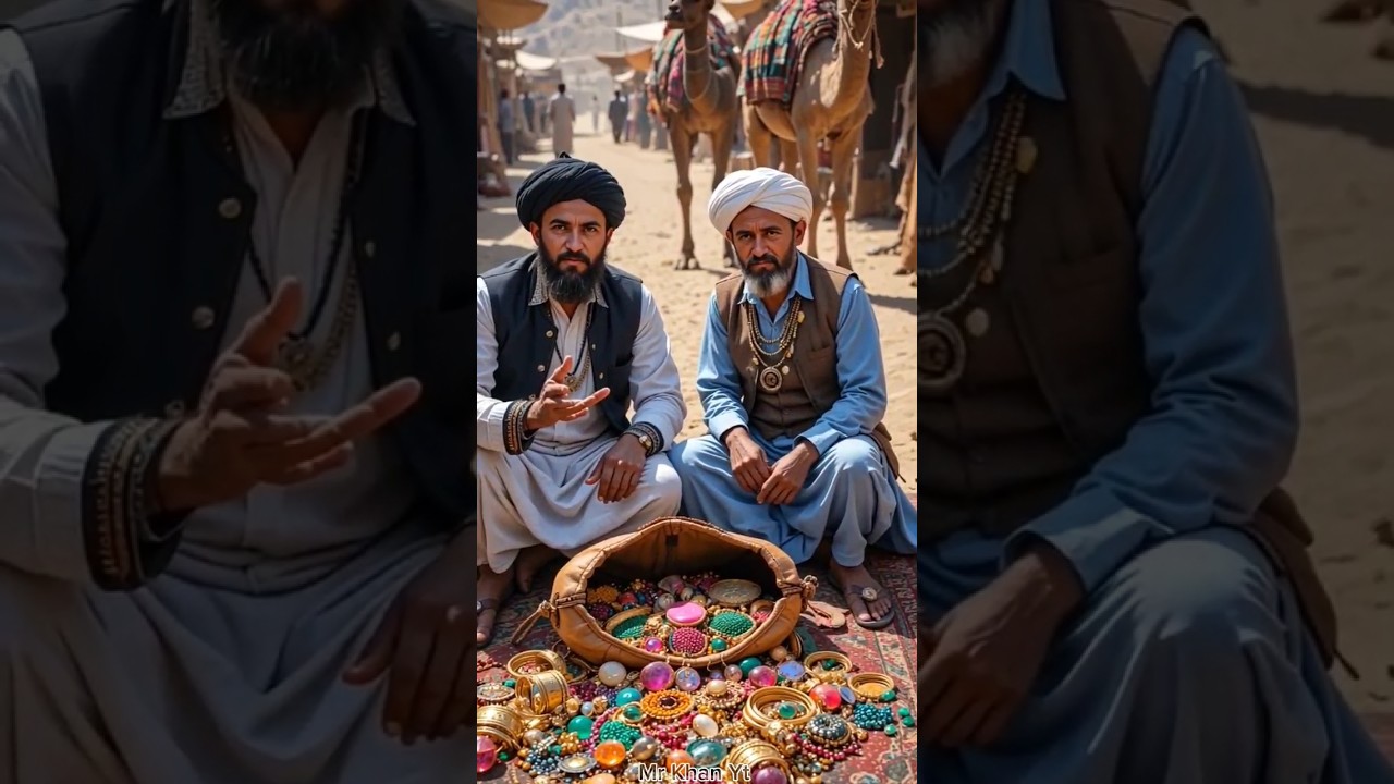 The Honest Merchant and the Hidden Treasure" 