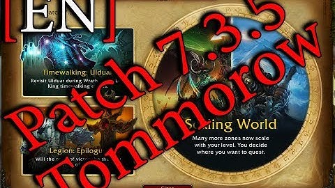 Quick Survival Guide for 7.3.5 patch.[EN]