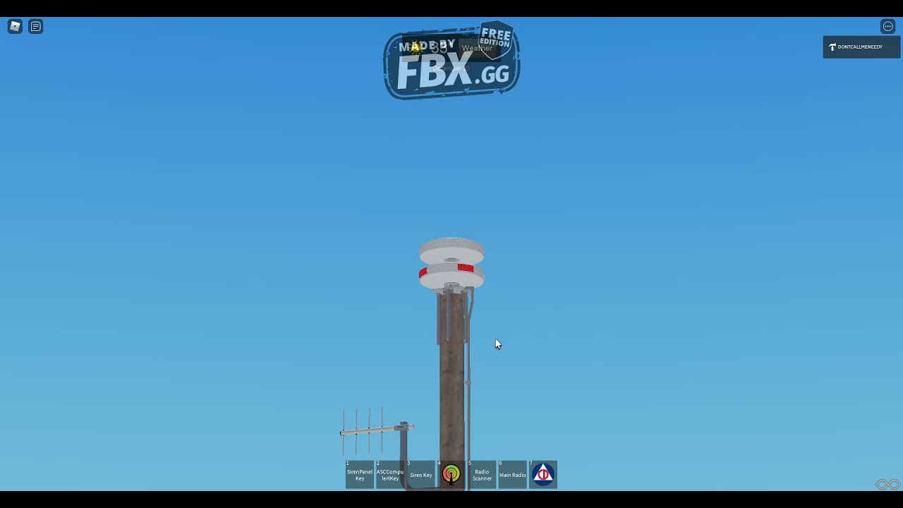 ROBLOX Nova Tornado Siren Series #11: FS Modulator 1004B At Cyclops County, Alert