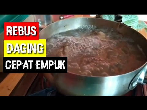 Cara Rebus Daging Cepat Empuk , Plus Irit Gass! II SASTRO MEDOK. 