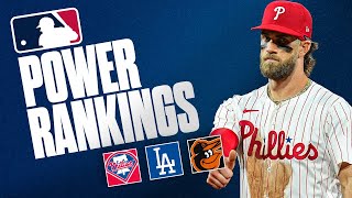 LATEST MLB Power Rankings: Phillies HOLD OFF Dodgers For No. 1 Spot I CBS Sports screenshot 2