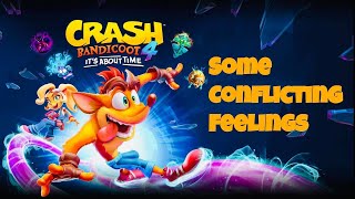 Some Conflicting Feelings on Crash Bandicoot 4