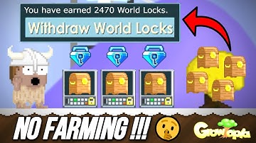 INSANE SECRET LAZY PROFIT 2022‼️🤫[ONLY PLANT!] 100% WORKS - GROWTOPIA PROFIT 2022