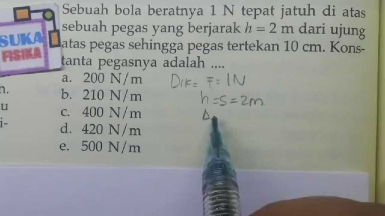 Yuk Mojok!: Contoh Soal Energi Potensial Pegas Dan Jawabannya